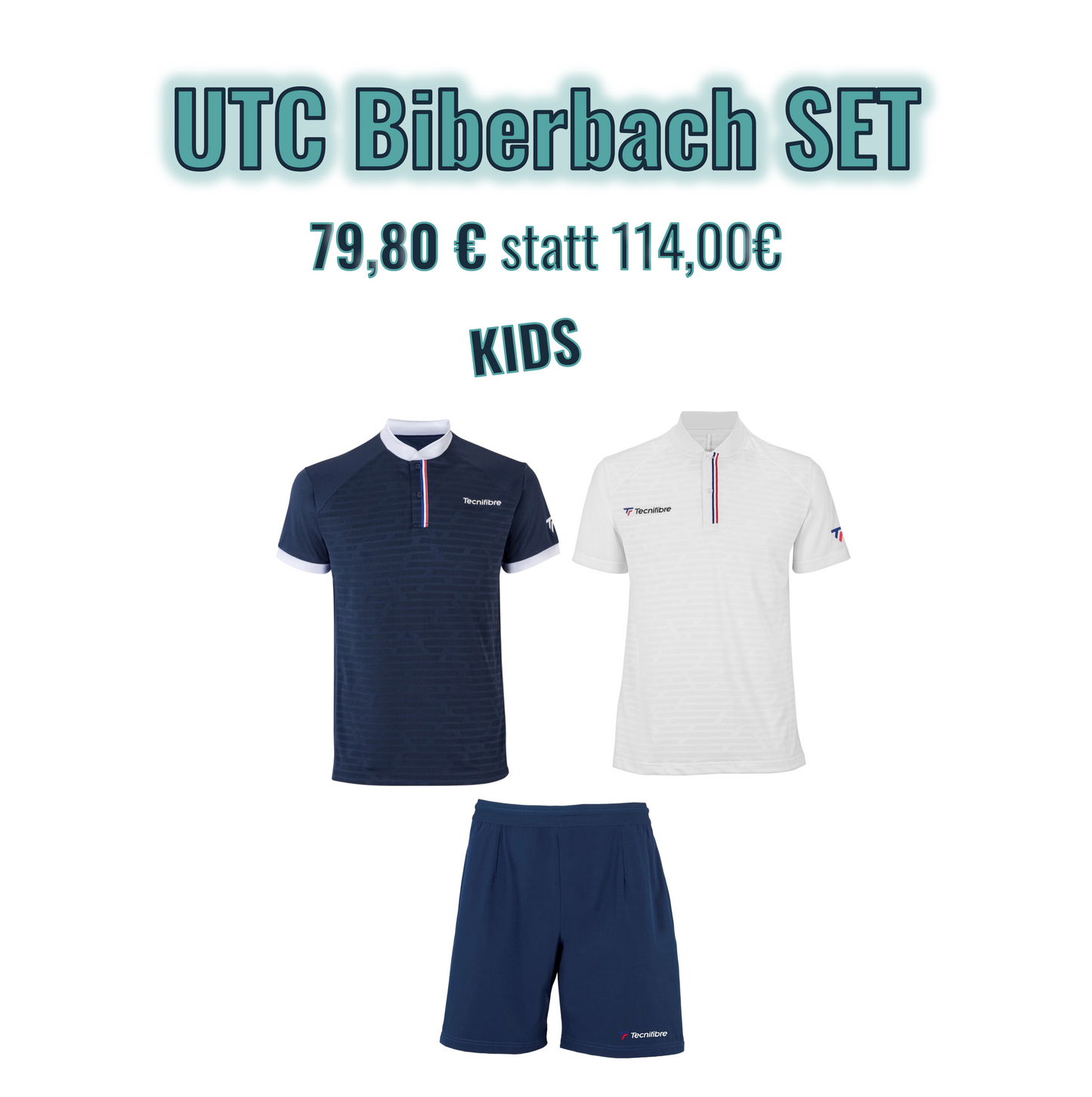UTC Biberbach Set KIDS Jungen - 3teilig